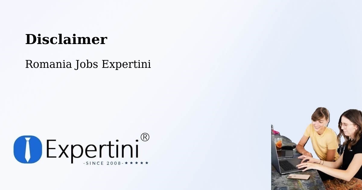 Disclaimer – Avrig - Romania Jobs Expertini